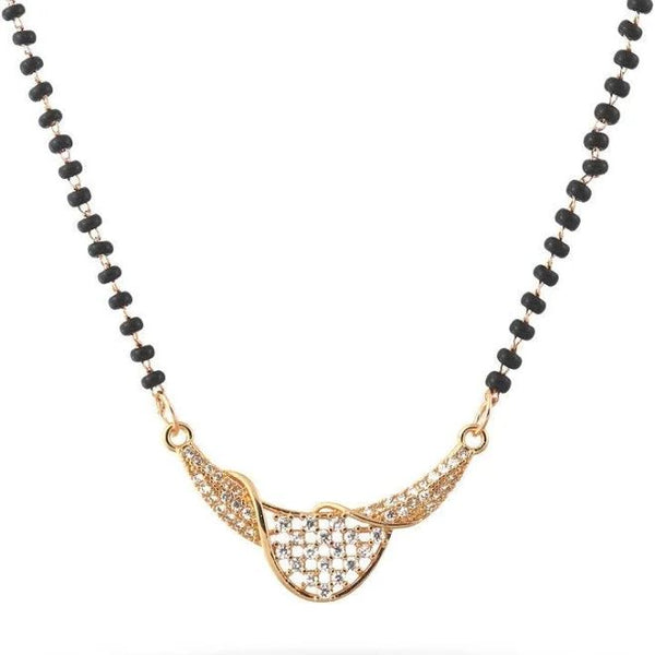 Crystal Curve Spark Mangalsutra